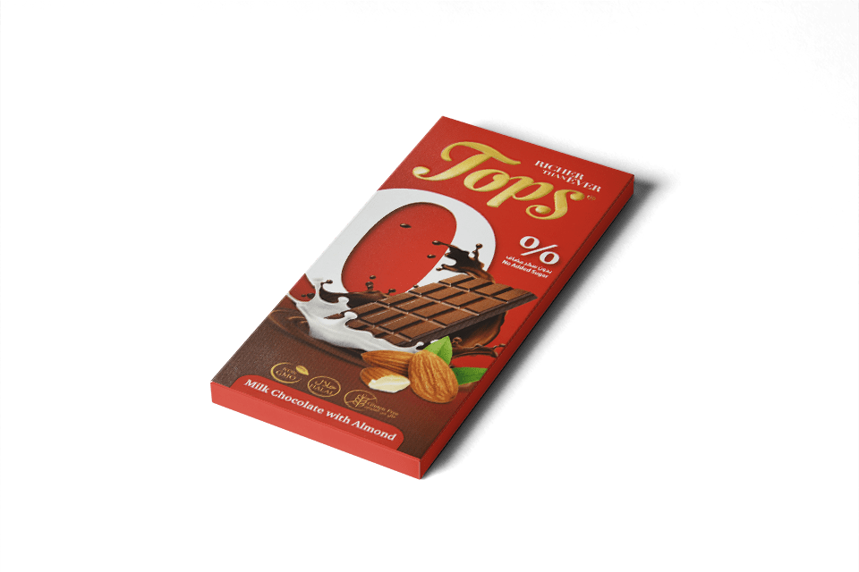 Sugar-Free Milk Chocolate with Almonds