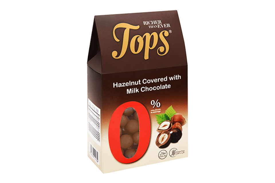 Sugar-Free Hazelnuts Milk Chocolate Dragees 150gm