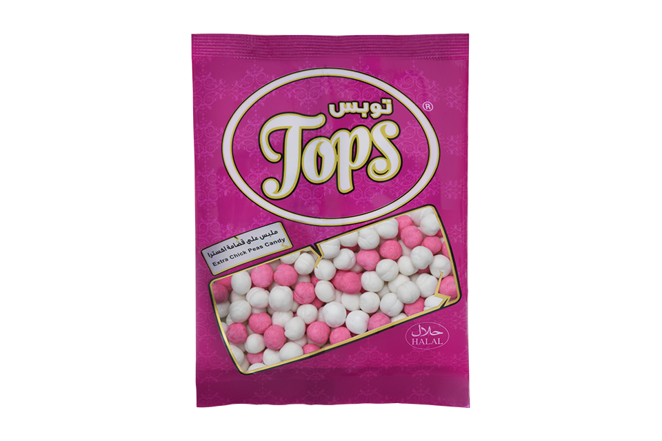 tops candied chickpeas bag 400gm