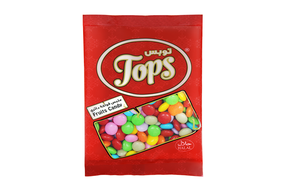 tops fruit candy round